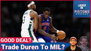 Should The Detroit Pistons Call The Milwaukee Bucks About A Jalen Duren Trade