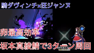 fgo 卵3ターン周回 ダヴィンチ 編成例