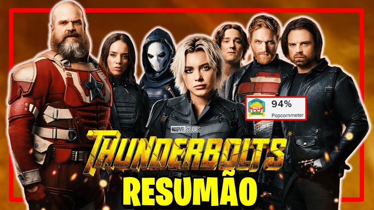 Thunderbolts* (Os Novos Vingadores) KKKKKKK: A História em 1 Vídeo!