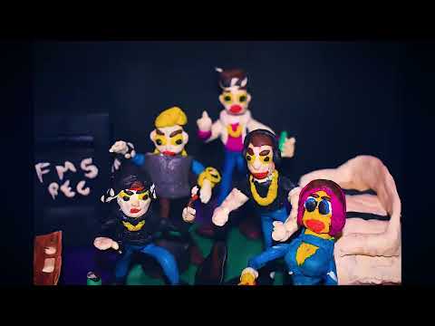 FMS (KAZUYA, SANCHEZ BEATS, Skrilzacci, DALLAS) - DIRTY BANDANA CYPHER (Пластилиновый клип 2022)