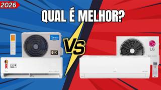 MIDEA AI ECOMASTER ou LG DUAL INVERTER? Qual o MELHOR Ar Condicionado?