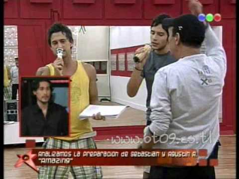 Operacion Triunfo 2009: Los couch analizan la performance de Sebastian y Agustin A para la gala 5