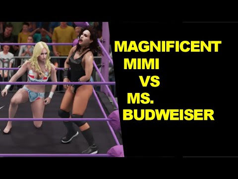 GLOW 1985 Magnificent Mimi vs Ms. Budweiser - Submission Match