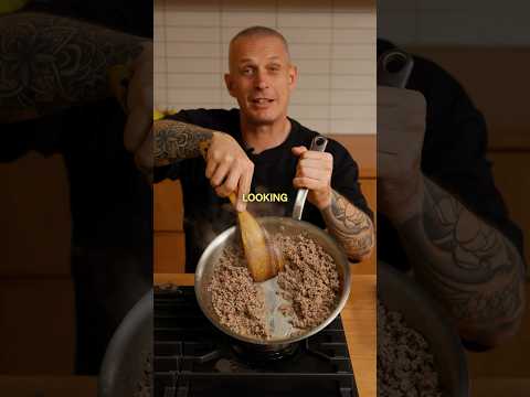 Tired of grey watery ground beef?