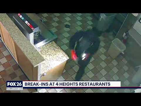 Four Houston Heights restaurants targeted in same-day