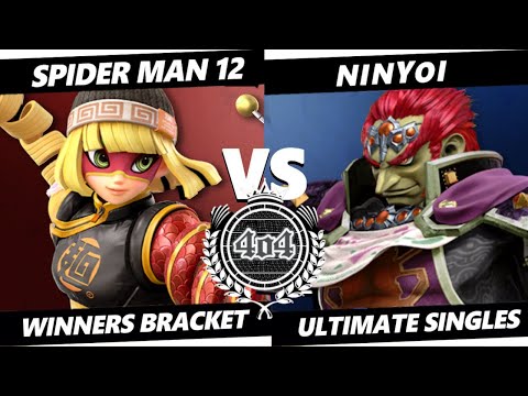 4o4 Smash Night 97 - Spider man 12 (Min Min, Donkey Kong) vs TOO| Ninyoi (Ganondorf) - Winners R2