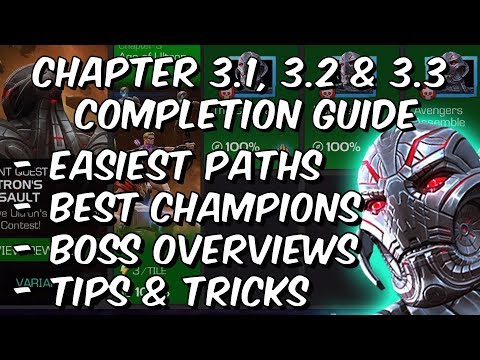 Ultron’s Assault Variant Chapter 3 - 3.1, 3.2 & 3.3 Completion Guide - Marvel Contest Of Champions