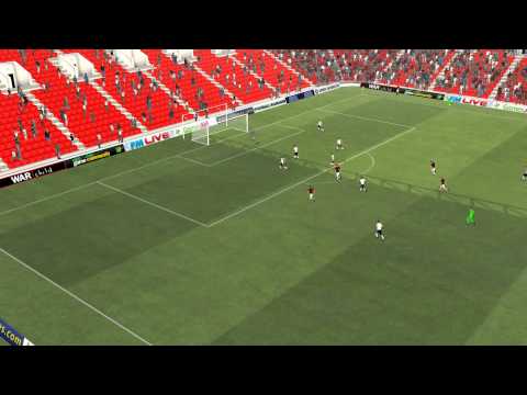 A.C. Milan vs Cesena - Doelpunt Ibrahimovic 43e minute