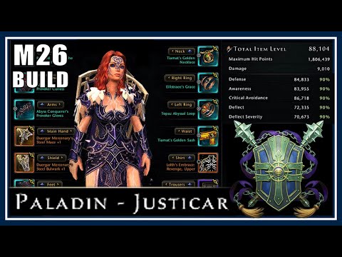 NEW Mod 26 Paladin Tank BUILD for Any Content! (all buffs & max survivability setup) - Neverwinter