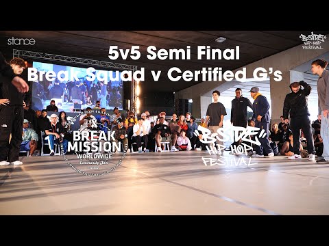 Break Mission x B-Side Festival 2021 // 5v5's Semi Final - Break Squad v Certified G's // stance
