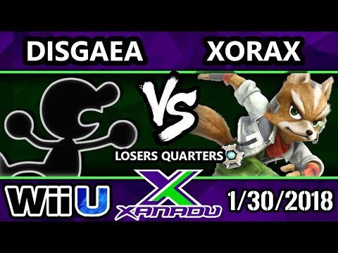 S@X 239 Smash 4 - Disgaea (G&W) Vs. Xorax (Fox) - SSB4 Losers Quarters - Smash for Wii U