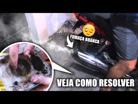 MOTORCYCLE SMOKING I WAS ABLE TO SOLVE IT AT HOME - FAN 125 AT AUCTION