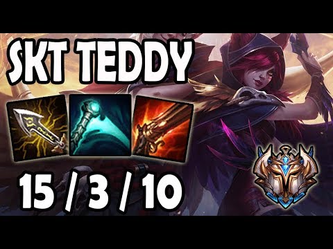 SKT Teddy XAYAH vs MISS FORTUNE [ ADC ] Lol Challenger Korea
