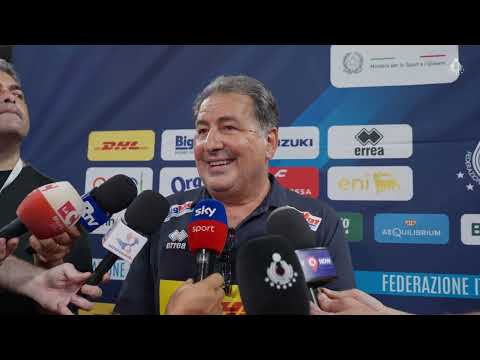 FIPAV Cup Men Elite, Reggio Calabria: il CT Ferdinando De Giorgi dopo Italia-Germania 3-2