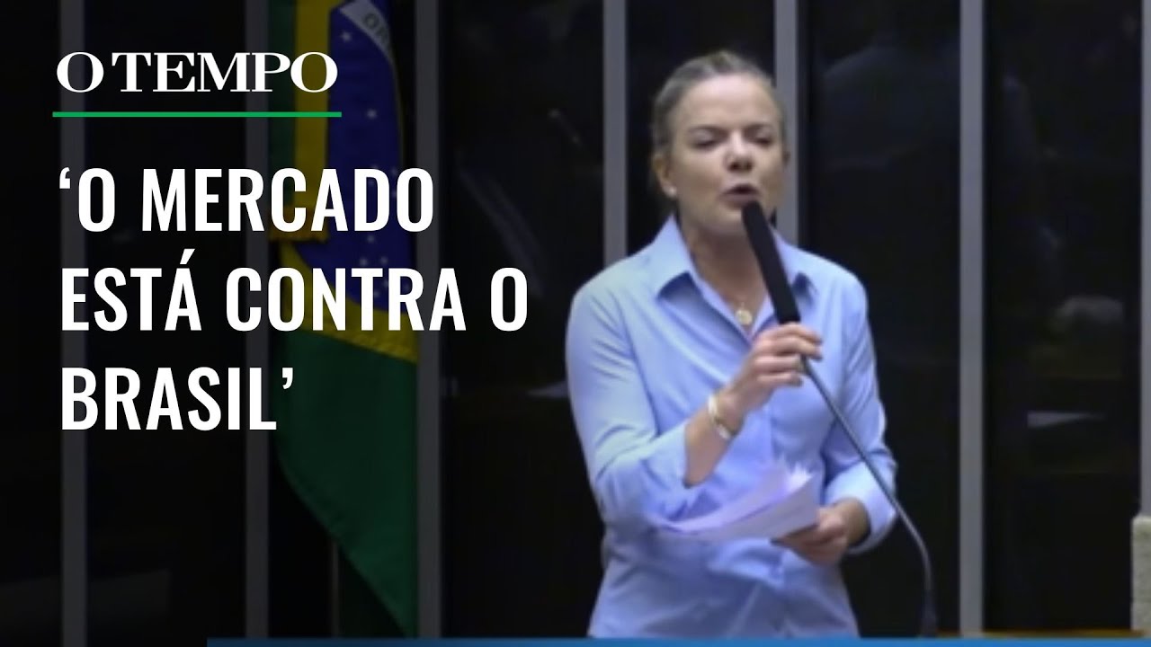 Gleisi Hoffmann defende política econômica de Lula e menciona "herança maldita" de Bolsonaro