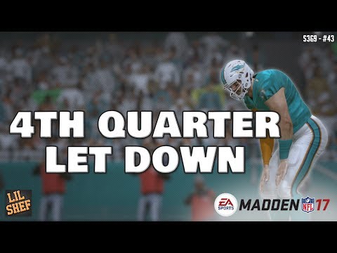 CONFIDENCE SHATTERED | E43 | Madden 17 Career Mode