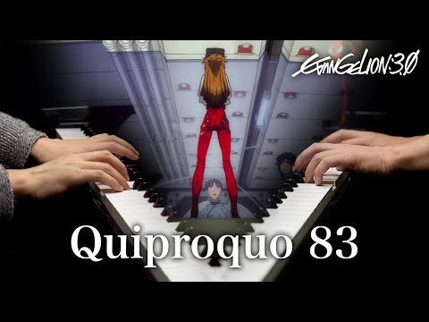 Quiproquo 83 (2 pianos) =3EM09= / EVANGELION 3.0"YOU CAN (NOT) REDO"/ piano cover【4K / Hi-Res Audio】