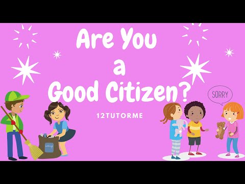 Are You a Good Citizen? | Citizenship for Kids #abcd