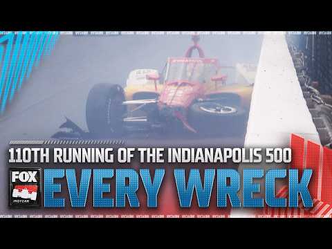 2026 Indy 500: EVERY WRECK from the Race 💥 INDYCAR on FOX