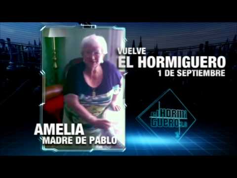 La madre de Pablo Motos anuncia la vuelta de 'El Hormiguero 3.0'