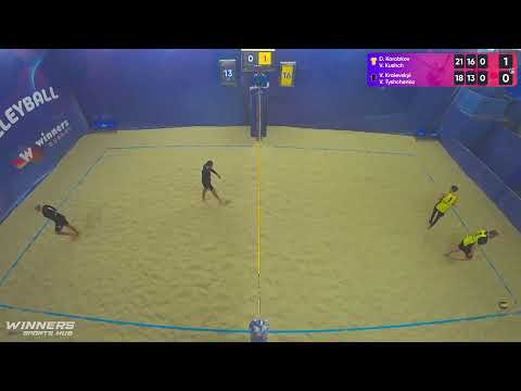 16:20 D. Korobkov / V. Kushch - V. Kraievskyi / V. Tyshchenko 01.04.2023 | Winners Beach Volleyball