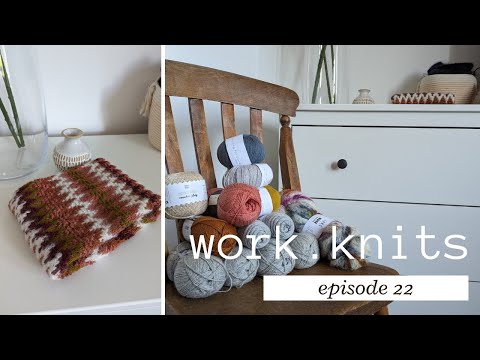 work.knits | Knitting podcast | Episode 22 - Brussels yarn shopping & neon knits