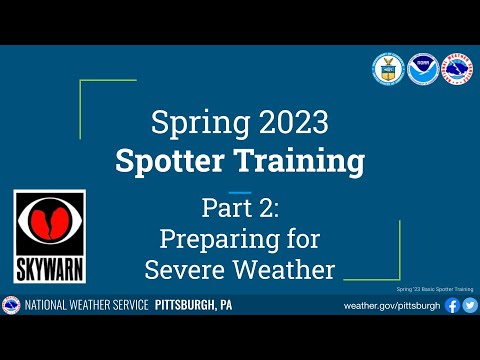 Basic SKYWARN Spotter Training, Part 2
