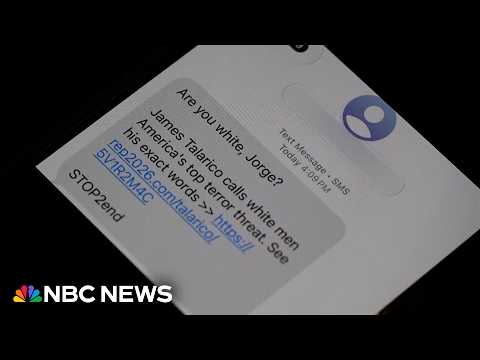 Texts ask Texas voters, ‘Are you white?’ as ads target Talarico