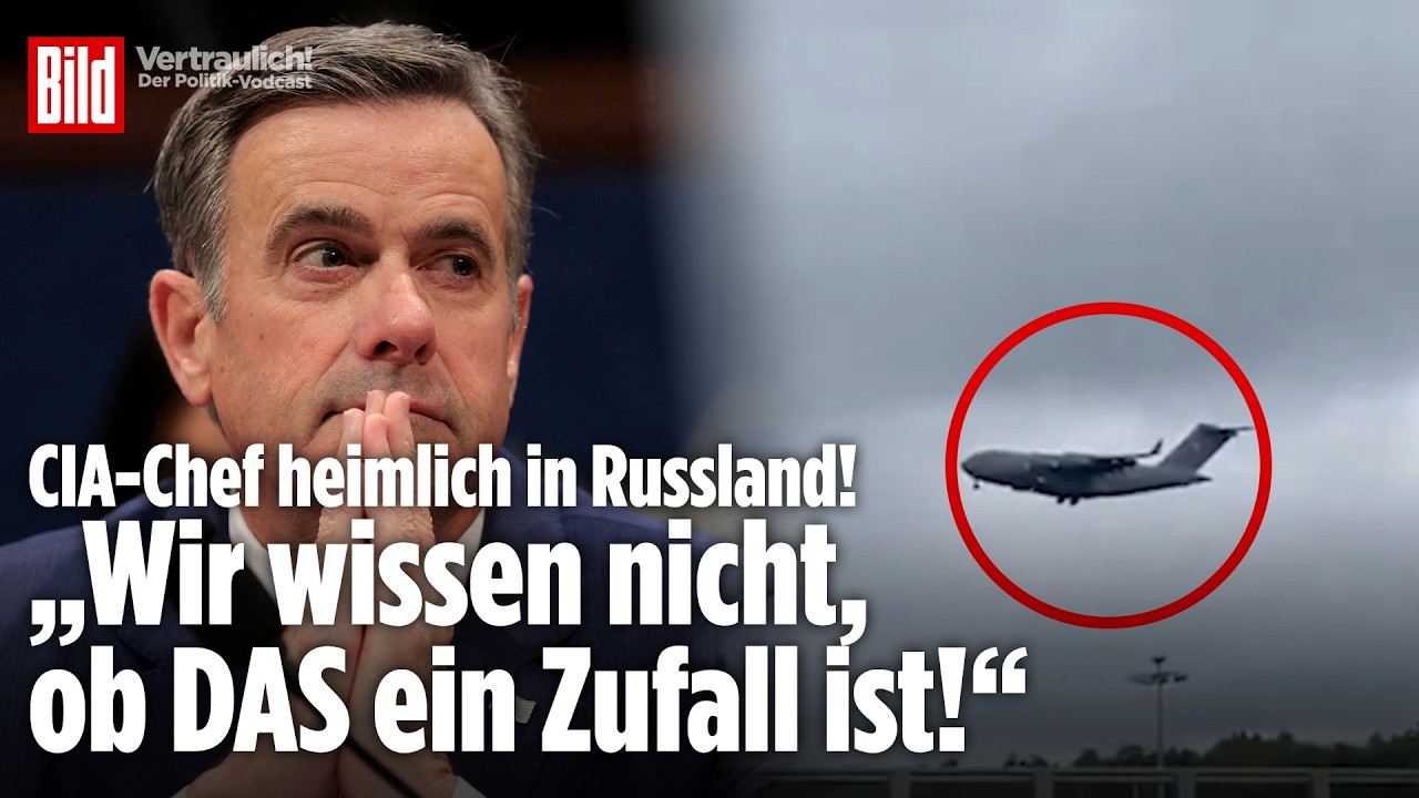 CIA-Chef auf Geheim-Mission in Moskau: Warum war John Ratcliffe in Russland? | Vertraulich
