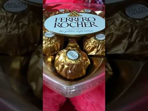 HEART SHAPE FERRERO ROCHER #SHORTS | Rheavell AR