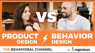 behavioral design vs product design - What´s the difference?