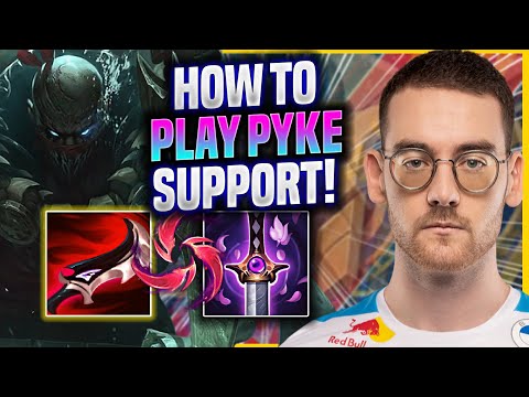 LEARN HOW TO PLAY PYKE SUPPORT LIKE A PRO! - C9 Vulcan Plays Pyke SUPPORT vs Bard! | Preseason 2022