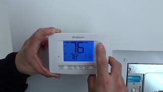 Braeburn Thermostat How To