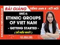 Tiếng Anh lớp 8 Unit 4 | Getting started | Ethnic groups of Viet Nam - trang 40, 41 Global Success
