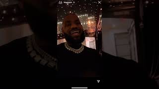 LeBron James rapping “Imaginary Player”