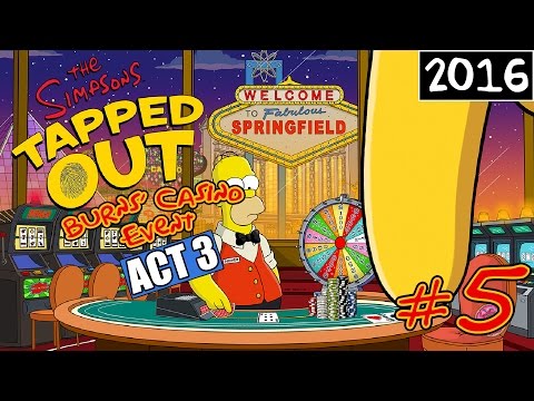 KC Plays! - TSTO - Burns' Casino Event | ACT 3 IS HERE | #5