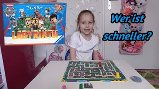 Wir spielen das #LABYRINTH JUNIOR mit PAW PATROL von Ravensburger