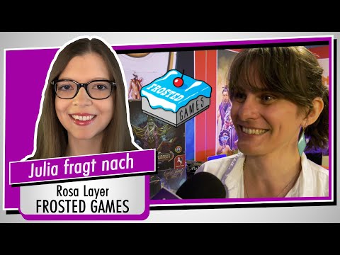SPIEL 23 - FROSTED GAMES - Interview - Rosa Layer - Pressetag 2023 - Spiel doch mal!