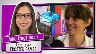 SPIEL 23 - FROSTED GAMES - Interview - Rosa Layer - Pressetag 2023 - Spiel doch mal!