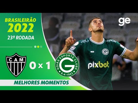 ATLÉTICO-MG 0 X 1 GOIÁS | MELHORES MOMENTOS | 23ª RODADA BRASILEIRÃO 2022 | ge.globo