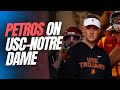 Petros Papadakis Reacts To USC Notre Dame Rivalry Pausing After 2025 Season