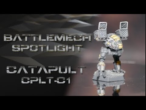 BattleTech BattleMech Spotlight - Catapult C1 - Inner Sphere Heavy BattleMech - in 4k