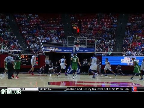 Jayson Tatum hits the game-winner against Markelle Fultz and Philadelphia 76ers (07/04/2017)
