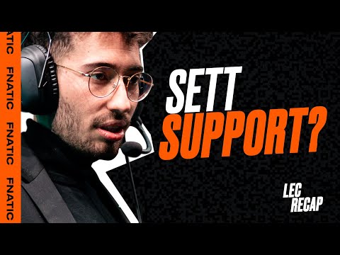Sett Support?! | LEC 2020 Spring Highlights (Week 8)