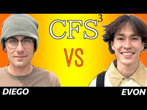 LOSERS ROUND 2: Diego Todd vs Evon Martinez - Competitive Flatground Skateboarding 3 Game 12