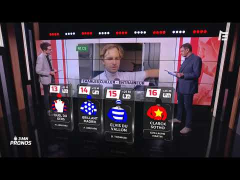 3MIN PRONOS - Quinté+ du lundi 6 septembre à Craon