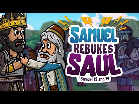 Samuel Rebukes Saul | Jonathan faces the Philistines ⚔ | Animated Bible Story | My First Bible | 54