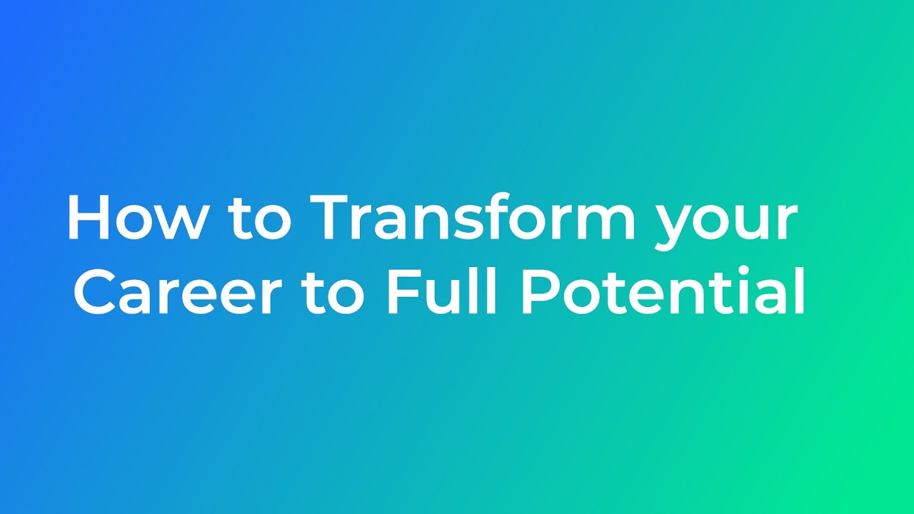 Be More and Do More in 2023 Career Coaching Videos Preview