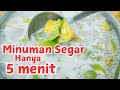BIKIN MINUMAN SEGAR HANYA 5 MENIT SAJA JADI BANYAK