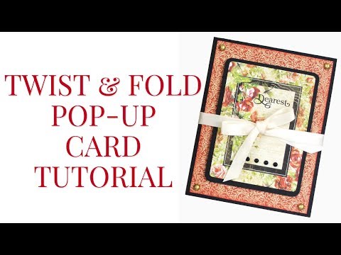 [Tutorial] Twist & Fold Pop-Up Card: Club G45 - Vol 04 2019 Featuring Love Notes